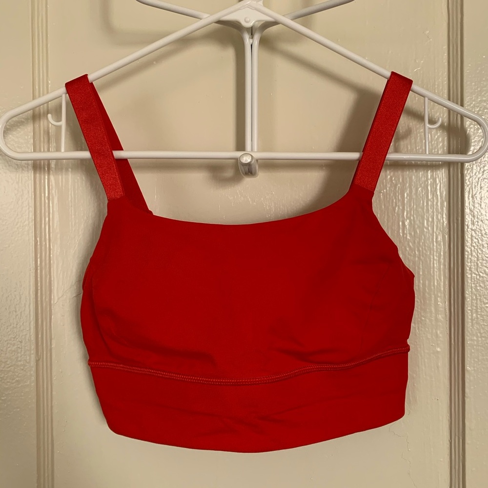 Lululemon Both Ways Bra in Red size 6